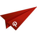 Origami,Paper plane,Social media,Pinterest,Red